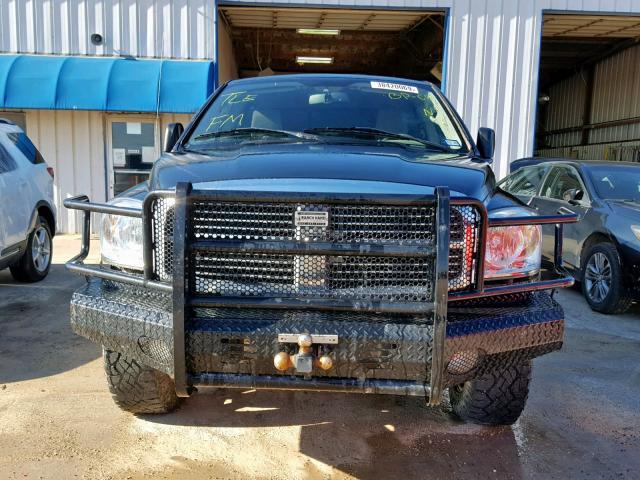 1D7HU18217S217127 - 2007 DODGE RAM 1500 S BLACK photo 9