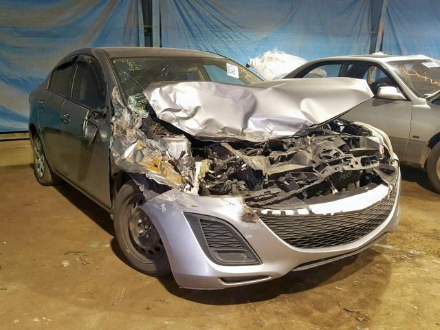 JM1BL1UF3B1385667 - 2011 MAZDA 3 I GRAY photo 1