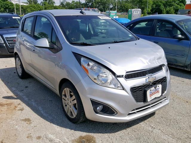 KL8CB6S9XEC474946 - 2014 CHEVROLET SPARK LS SILVER photo 1