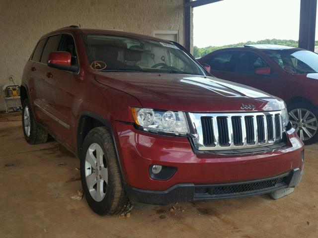 1C4RJEAG5DC591556 - 2013 JEEP GRAND CHER MAROON photo 1