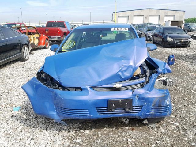 1G1AL58F187188251 - 2008 CHEVROLET COBALT LT BLUE photo 7