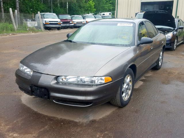 1G3WH52H51F245586 - 2001 OLDSMOBILE INTRIGUE G BROWN photo 2