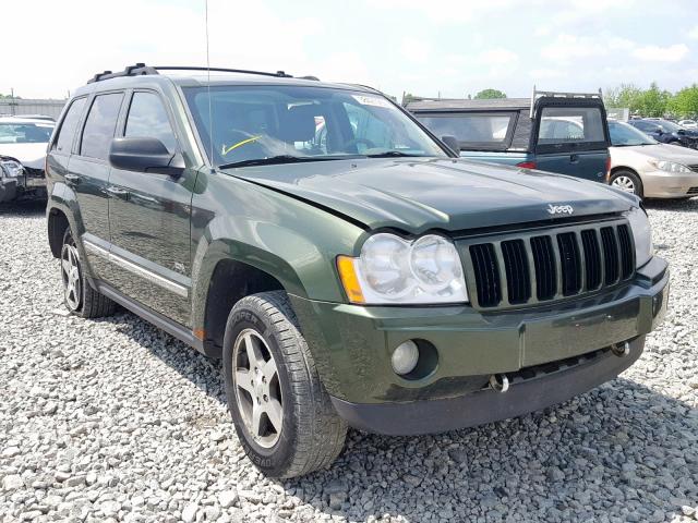 1J4GR48K96C321330 - 2006 JEEP GRAND CHER GREEN photo 1