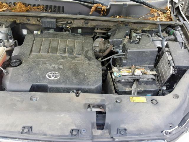 JTMDK4DV9AD014742 - 2010 TOYOTA RAV4 LIMIT SILVER photo 7