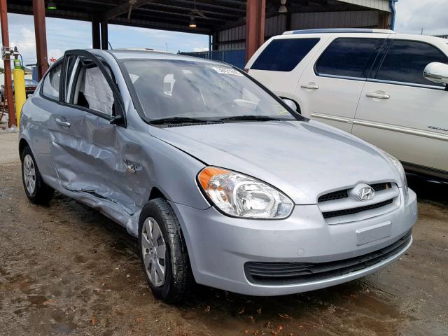 KMHCM3AC9AU173761 - 2010 HYUNDAI ACCENT BLU SILVER photo 1