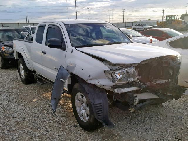 5TETU62N47Z411585 - 2007 TOYOTA TACOMA PRE WHITE photo 1