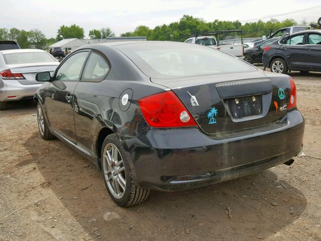 JTKDE167770148047 - 2007 TOYOTA SCION TC CHARCOAL photo 3