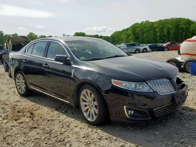 1LNHL9FT6AG611414 - 2010 LINCOLN MKS BLACK photo 1