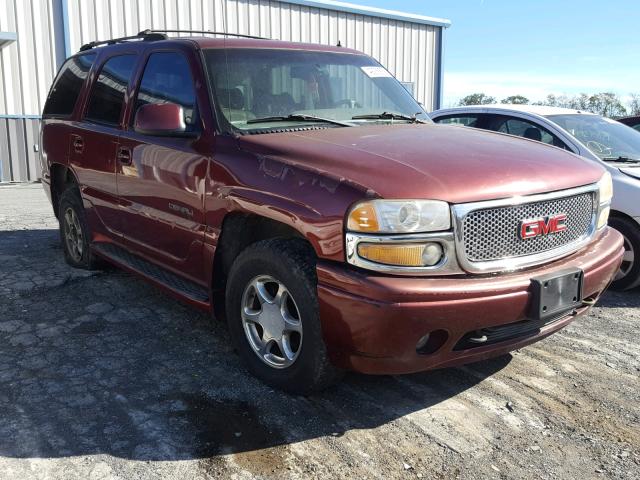 1GKEK63U62J250345 - 2002 GMC DENALI RED photo 1