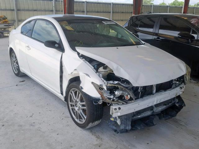 JTKDE167680267242 - 2008 TOYOTA SCION TC WHITE photo 1