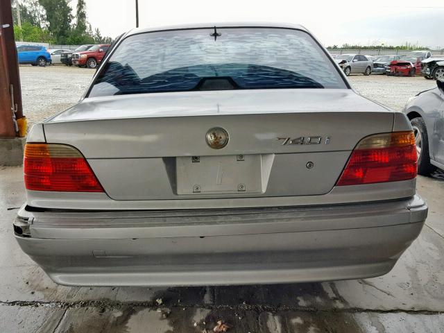 WBAGG8330XDN73348 - 1999 BMW 740 I AUTO GRAY photo 10