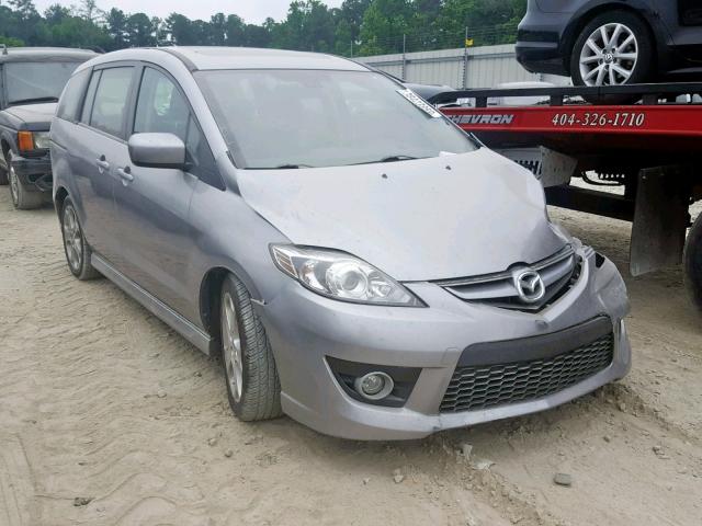 JM1CR2W32A0380492 - 2010 MAZDA 5 SILVER photo 1