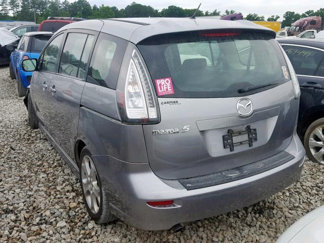 JM1CR2W32A0380492 - 2010 MAZDA 5 SILVER photo 3