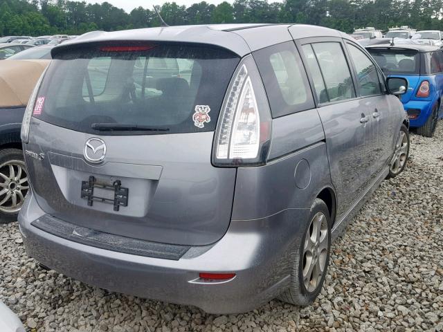 JM1CR2W32A0380492 - 2010 MAZDA 5 SILVER photo 4