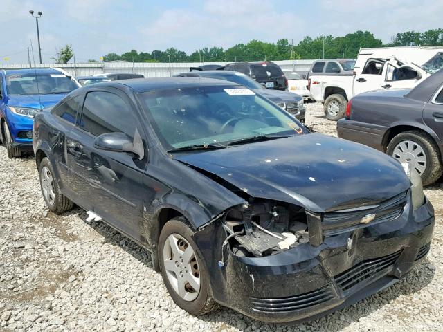 1G1AL18F987276778 - 2008 CHEVROLET COBALT LT BLACK photo 1