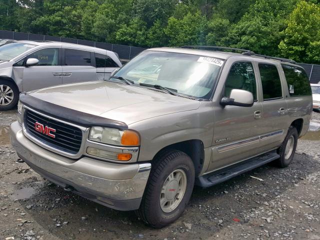 3GKFK16ZX2G320543 - 2002 GMC YUKON XL K BEIGE photo 2