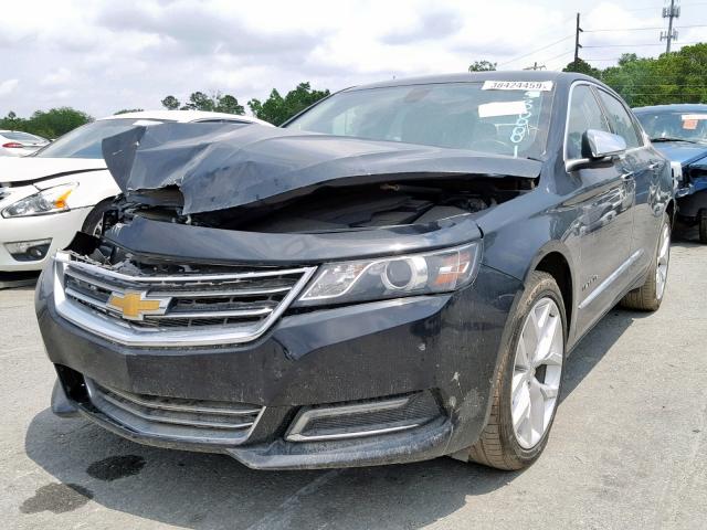 2G1125S35J9153881 - 2018 CHEVROLET IMPALA PRE BLACK photo 2