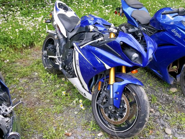 JYARN23E8BA009601 - 2011 YAMAHA YZFR1 BLUE photo 1