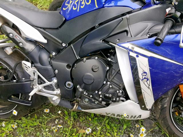 JYARN23E8BA009601 - 2011 YAMAHA YZFR1 BLUE photo 7