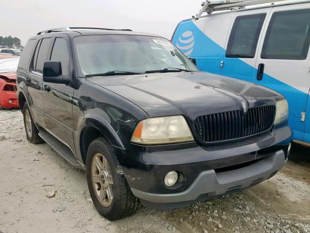 5LMEU88H45ZJ04019 - 2005 LINCOLN AVIATOR შავი ფოტო 1