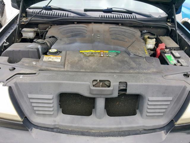 5LMEU88H45ZJ04019 - 2005 LINCOLN AVIATOR შავი ფოტო 7