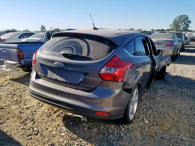 1FAHP3N21CL189728 - 2012 FORD FOCUS TITA GRAY photo 4