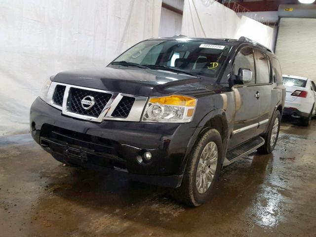 5N1AA0NE8FN615991 - 2015 NISSAN ARMADA PLA BLACK photo 2