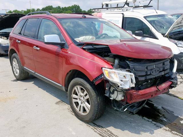 2FMDK36C67BB60886 - 2007 FORD EDGE SE MAROON photo 1