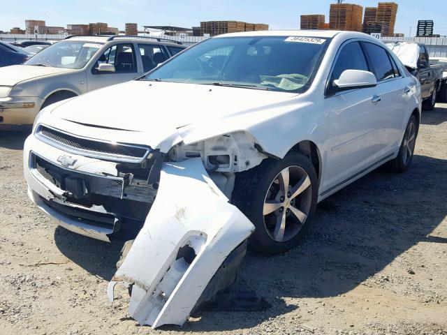 1G1ZC5E06CF115183 - 2012 CHEVROLET MALIBU 1LT 白色 照片 2