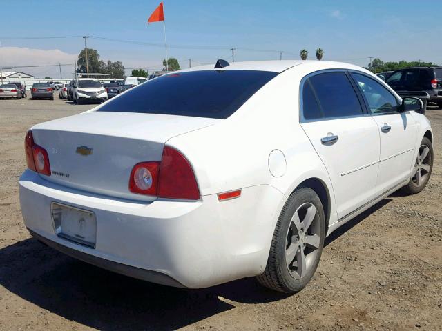 1G1ZC5E06CF115183 - 2012 CHEVROLET MALIBU 1LT 白色 照片 4