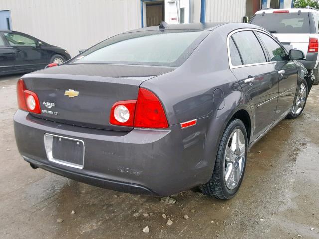 1G1ZC5E05CF295191 - 2012 CHEVROLET MALIBU 1LT 石墨色 照片 4