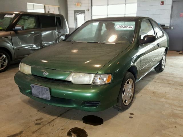 1N4AB42D9WC510284 - 1998 NISSAN 200SX BASE GREEN photo 2