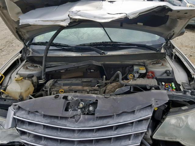 1C3LC46K68N182245 - 2008 CHRYSLER SEBRING LX SILVER photo 7