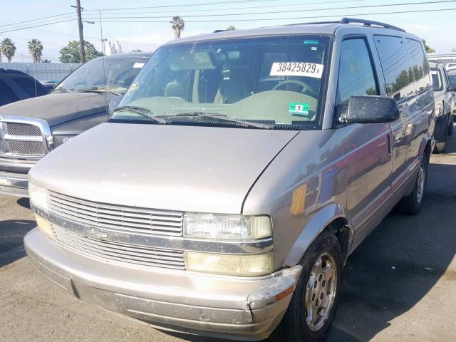 1GNDM19XX3B141363 - 2003 CHEVROLET ASTRO GRAY photo 2