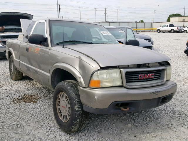 1GTDT19W818229308 - 2001 GMC SONOMA GRAY photo 1