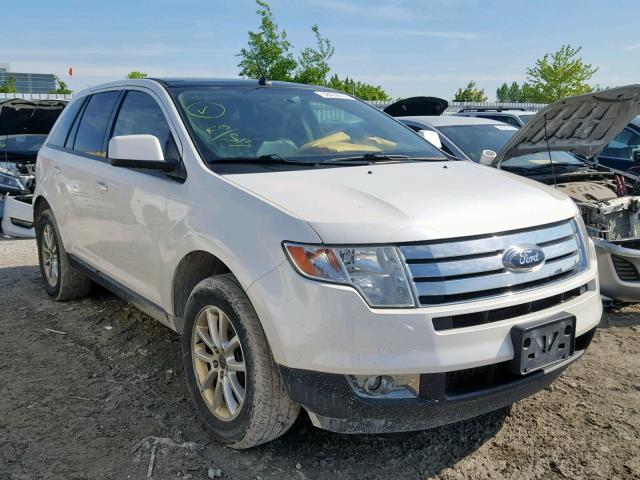 2FMDK4JC9ABB43083 - 2010 FORD EDGE SEL WHITE photo 1