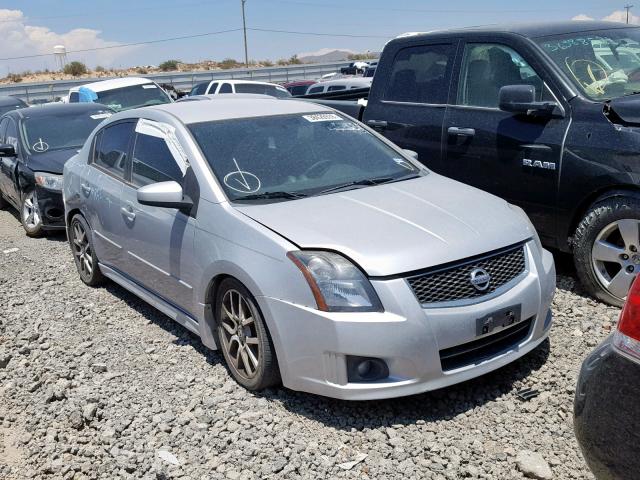 3N1CB61E27L723000 - 2007 NISSAN SENTRA SE- SILVER photo 1