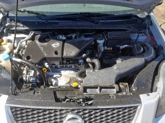 3N1CB61E27L723000 - 2007 NISSAN SENTRA SE- SILVER photo 7