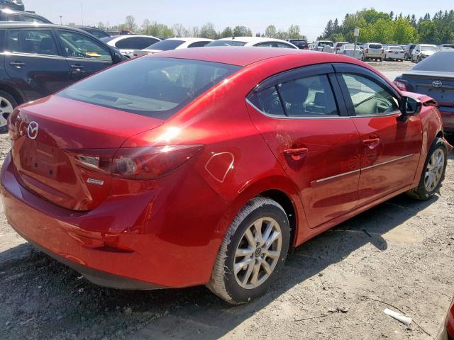 3MZBM1V79GM294723 - 2016 MAZDA 3 TOURING RED photo 4