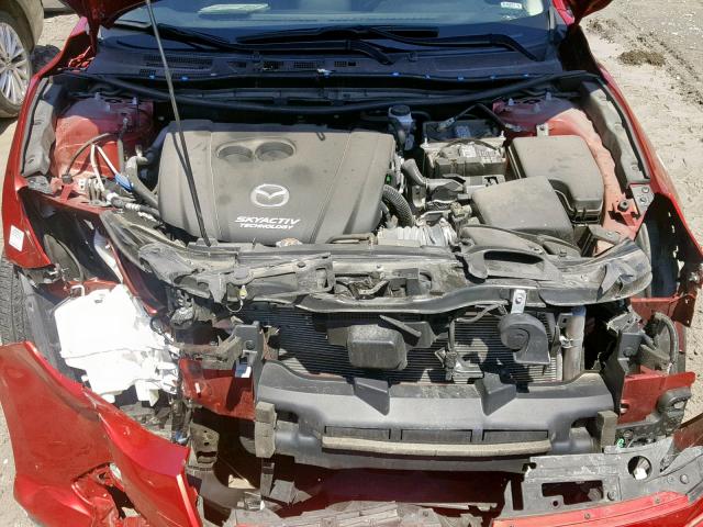 3MZBM1V79GM294723 - 2016 MAZDA 3 TOURING RED photo 7