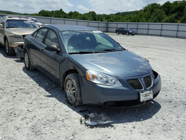 1G2ZF55B664257926 - 2006 PONTIAC G6 SE BLUE photo 1