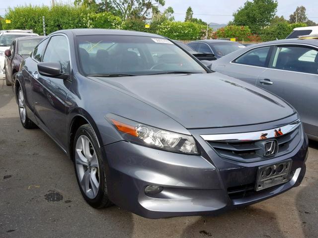 1HGCS2B89BA002351 - 2011 HONDA ACCORD EXL CHARCOAL photo 1