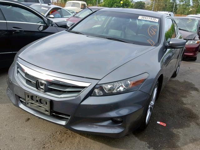 1HGCS2B89BA002351 - 2011 HONDA ACCORD EXL CHARCOAL photo 2