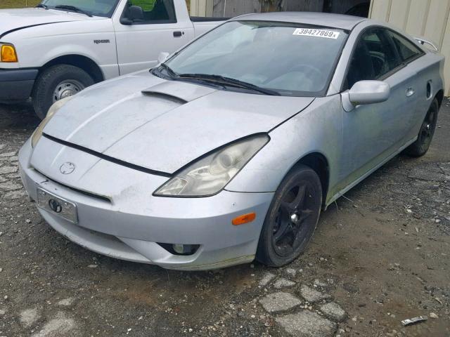 JTDDY32T530067944 - 2003 TOYOTA CELICA GT- SILVER photo 2