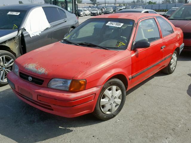 JT2AC52L4V0246324 - 1997 TOYOTA TERCEL CE RED photo 2