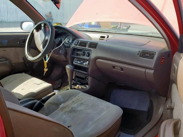 JT2AC52L4V0246324 - 1997 TOYOTA TERCEL CE RED photo 5