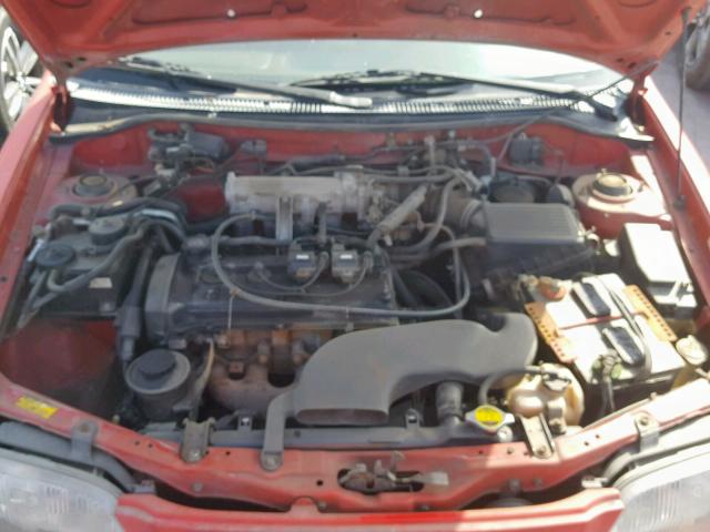 JT2AC52L4V0246324 - 1997 TOYOTA TERCEL CE RED photo 7