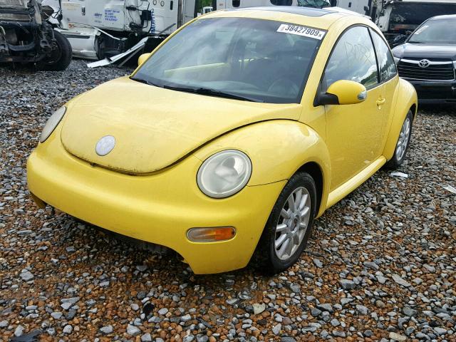 3VWCK31C54M417454 - 2004 VOLKSWAGEN NEW BEETLE Gelb Foto 2