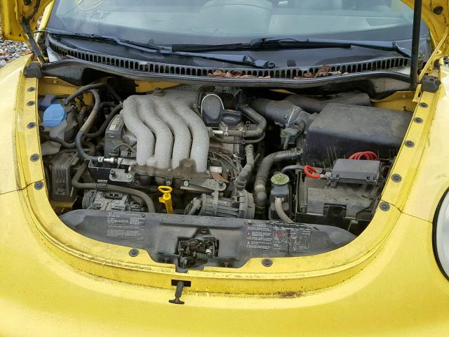 3VWCK31C54M417454 - 2004 VOLKSWAGEN NEW BEETLE Gelb Foto 7
