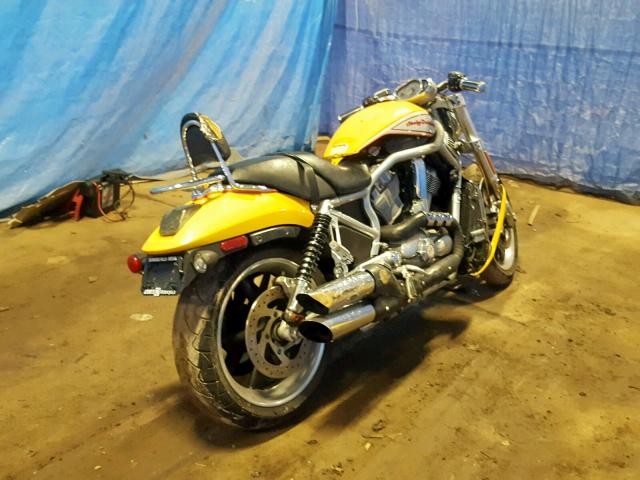 1HD1HCZ446K802454 - 2006 HARLEY-DAVIDSON VRSCR YELLOW photo 4